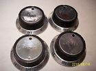 85-208-6 Tappan Flat 5 "diam. Vintage 2-1 " Rear 4 8 Set Front Used Knob High
