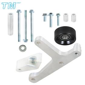 492120 Techme17 Low Mount F Body Alternator Bracket Rear Brace For Ls1 Camaro