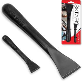 9040001 The Skrapr Plastic Scraper 2 Pack - Non Scratch Tool For Glass Top Stove Oven