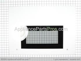 00142724 Thermador Oven Door Outer Panel Glass Ss Tested Genuine Oem