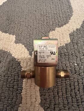 U343117-0251 Thermador 00411251 Genuine Oem Gas Solenoid 3/16 Inch Orifice Part # 20-02-500