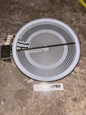 Net5654uc Thermador 00491320 Bosch Right Front Dual Burner 8.5 Inch 800/1900w Used Tested