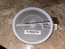 Cem304cb Thermador 00499573 Cem304cb/01 Rear Left Or Right Dual Burner 9 Inch 2200 W Used