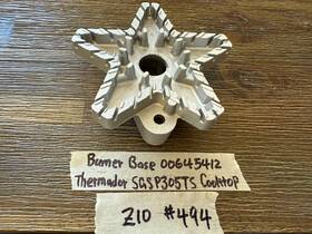 Sgsp305ts Thermador 00645412 Cooktop Burner Head For Model Z10 #494