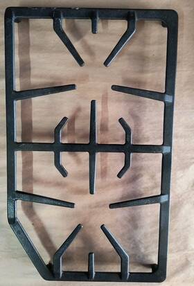 00701374 Thermador 00668751 Cooktop Grate Right Only / 00701374 Thermador 00668751 Cooktop Grate Right Only /