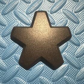 10009814 Thermador Black B1 Star Burner Cap 1pc #10009814 For Cooktops C-pics And Desc