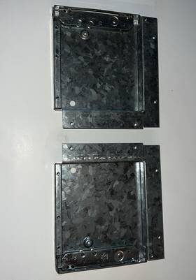 14-38-431-01 Thermador 14-38-431-02 Bracket Right Left 00485973 00485972