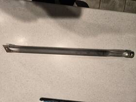 15-10-138 Thermador Range 00487327 Griddle Burner Tube Used With Bracket