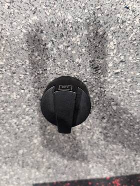5040006607 Thermador Cooktop Burner Knob 5c73 Oem Used Bosch