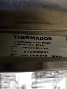 649418 Thermador Genuine Range Oven Door Hinge Set Of 2 #