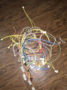 M301es01 Thermador 663789 Oven All Wire Harness 663793 663792 3
