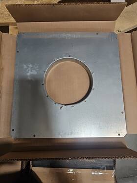 Thermador 825225921189 Cvtfront6 6ftft Round Front Plate For Downdraft