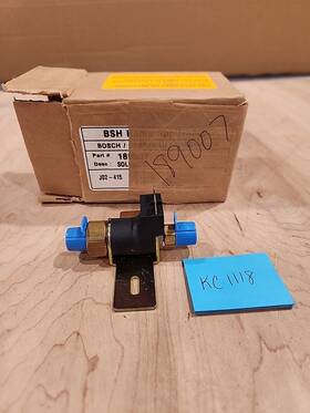 00189007 Thermador / Bosch 00423022 Range Solenoid Valve 1105583 189007 423022
