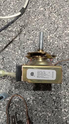 Kk-20-36 Thermador Griddle Thermostat Assembly