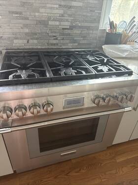 Prd366whu Thermador Professional Dual Fuel Range 36 Inch Prd366whu/02 As Is - For Parts
