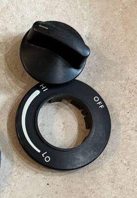 Sgcs365r Thermador Cooktop Control Knob