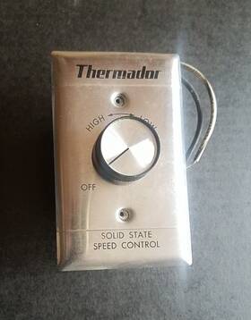 Ssc-1 Thermador Solid State Motor/fan Speed Control - 5 Amp 120vac Nos