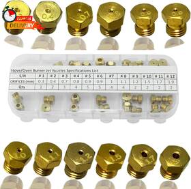 Tshang 445048654656 Mcampas 36 Pcs Lp Gas Conversion Kit For Range/cooktop/stove Propane And Natural