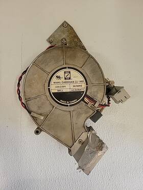 100083 Turbochef Cooling Fan Magnetron
