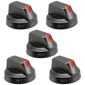 Dg64-00473b Tvvcalk 771077998018 Upgraded Samsung Stove Knobs Black Stainless Steel Gas S