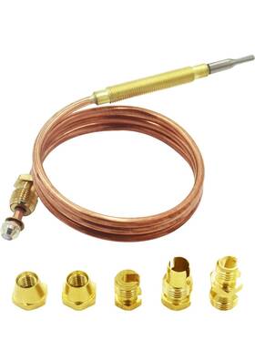 M6x0.75 Universal M6x0 Mensi Gas-thermocouple Kit With Adapter Nuts Replacement 900mm