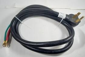 118694 Utilitech 50 Amp 6-ft 4-prong Black Range Appliance Power Cord Item #118694