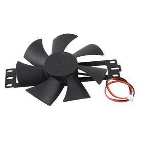 Uxcell 632702526603 Repair Part Dc 18v Black Plastic Cooling Fan For Induction Cooker