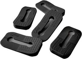 Vadiff 445052061013 2025-26 Moms Choice Winner- Gas Stove Knob Locks - Black Silicone Sa