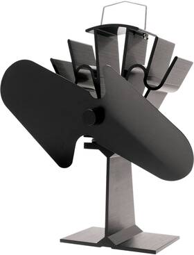 Fir300 Valiant Original 2 Blade Stove Fan Satin Black