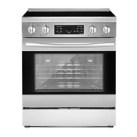 Hfp3001e-v Vevor 30 Inch Electric Range Oven 4.8 Cu. Ft. 4 Cooktop Burners Stainless Steel Body