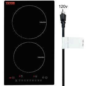 Qrsckdc12110v109vv1 Vevor 20.1 Inch X 11.3 Built-in Induction Hotplate 2-elements Electric Cooktop With
