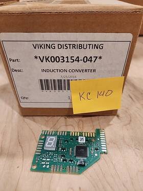 003154-047 Viking 003154-046 Induction Converter