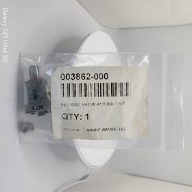 003862-000 Viking Range Oven Door Hinge Receiver Valve And Bolt Kit Support Oem