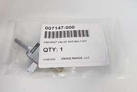 007147-000 Viking Range Valve And Bolt Kit