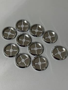 Viking 010348-000 Range Pb010304 Set Of 10 Knob Bezels