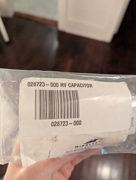 028723-000 Viking New Genuine/oem Hv Capacitor Part #