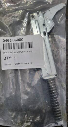 046544-000 Viking Oem Right Hinge Nuova Star Rh Green Part #