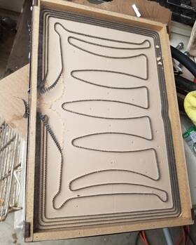 057872-000 Viking Glass Only - From Broil Element Pj010050