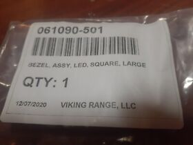 061090-501 Viking Bezel Assy Led Square Large Brand New Free Shipping