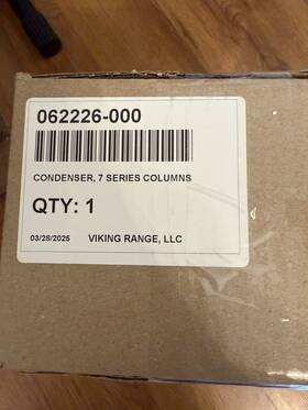 062226-000 Viking New Genuine/viking Condenser 7 Series Columns Part #