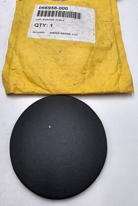066958-000 Viking Cap Burner D Black For Range 066958-000 Viking Cap Burner D Black For Range