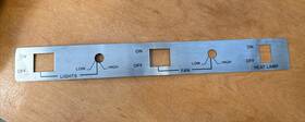 B9203845 Viking 9203845 Central Panel/ Graphics - Part #b9203845