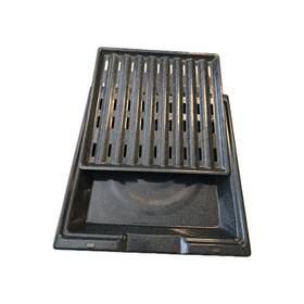 E9107934 Viking Oven Broiler Tray/pan Part# Heavy Duty Black 14 1/4 Inch 3/4