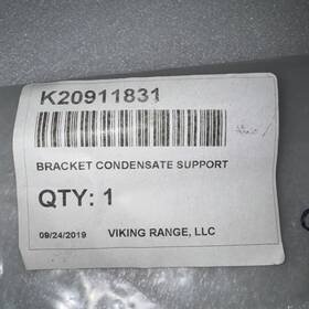 K20911831 Viking Genuine Oem Range Bracket Condensate Support / New