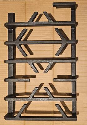 Pa060099 Viking Range Cooktop Stove 36 Inch Vgsu Model Burner Grate Black