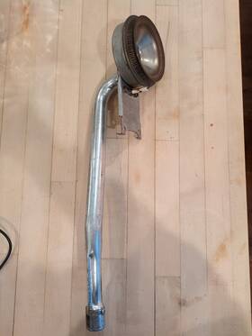 Pa080036 Viking Pa080008 Oem Rear Cooktop Range Burner - Tested Some Rust