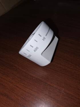 Pb010104 Viking Range Griddle Knob N/s - White Genuine Oem
