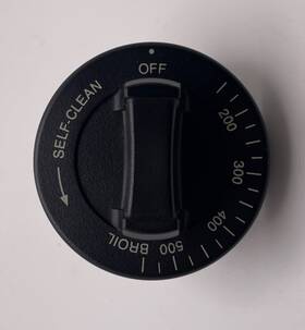 Pg110004bk Viking Genuine Oven Temperature Knob Black Oem Nla Self-clean Broil