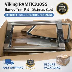 Rvmtk330ss Viking Range Trim Kit Stainless Steel Open Box Still In Factor