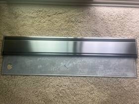 T48bg6ss Viking 6 Inch High Stainless Backguard For 48 Ranges / Range-top